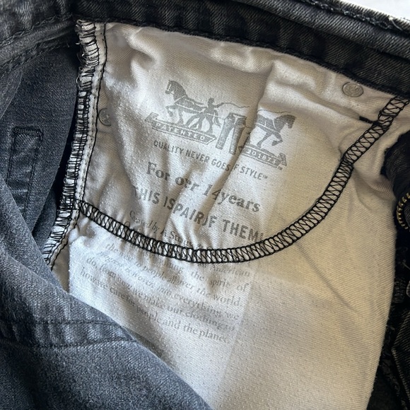 Black Levi’s jeans Levi 514 Size W 32 L 32 straight leg boot cut freepeoplevibes - Picture 8 of 8